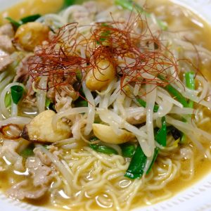 スタイチラーメンで作る本格ベトコンラーメン