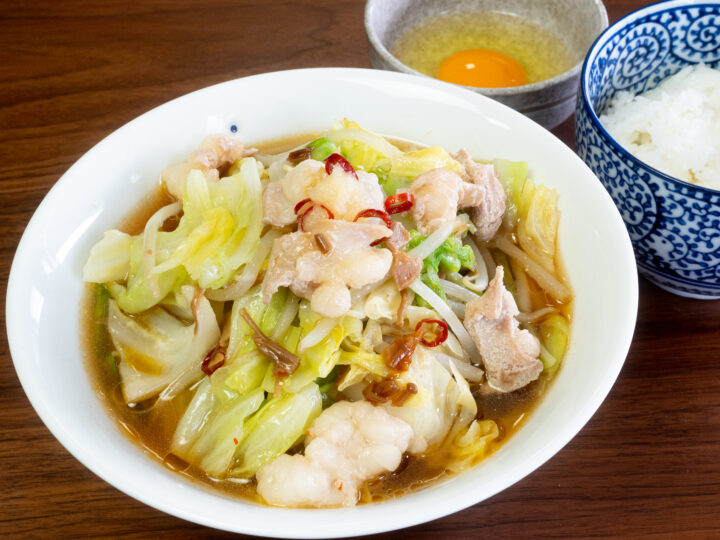 背徳感感じるラーメン